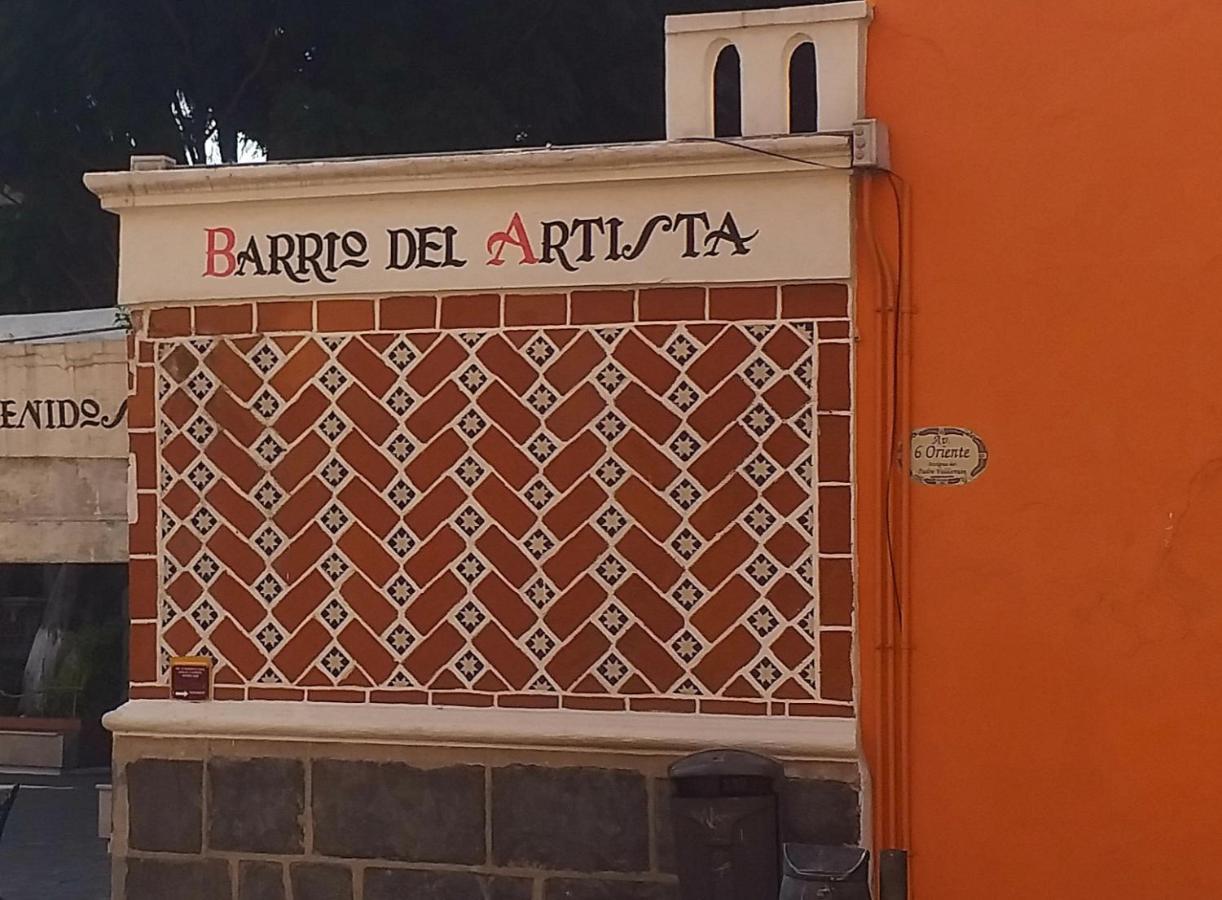 Hostal Azul Puebla Barrio El Alto Luaran gambar