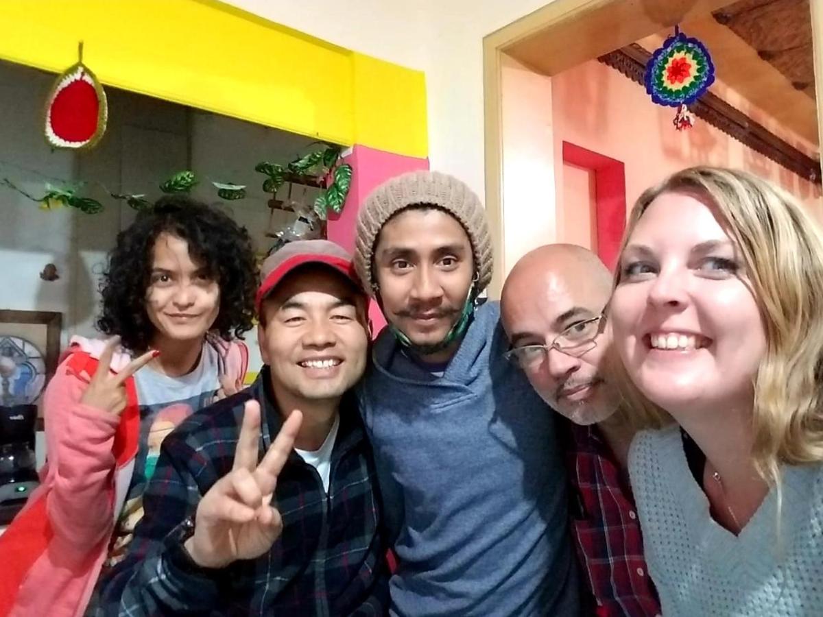 Hostal Azul Puebla Barrio El Alto Luaran gambar