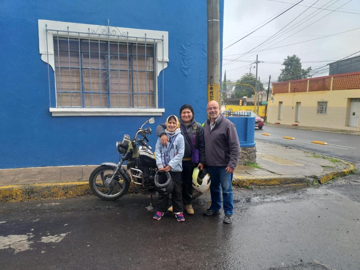 Hostal Azul Puebla Barrio El Alto Luaran gambar