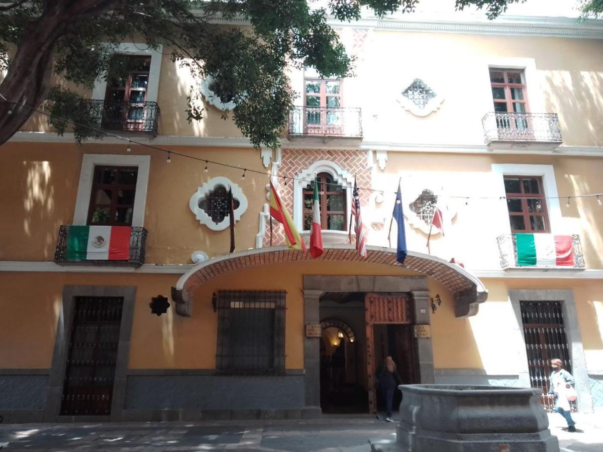 Hostal Azul Puebla Barrio El Alto Luaran gambar