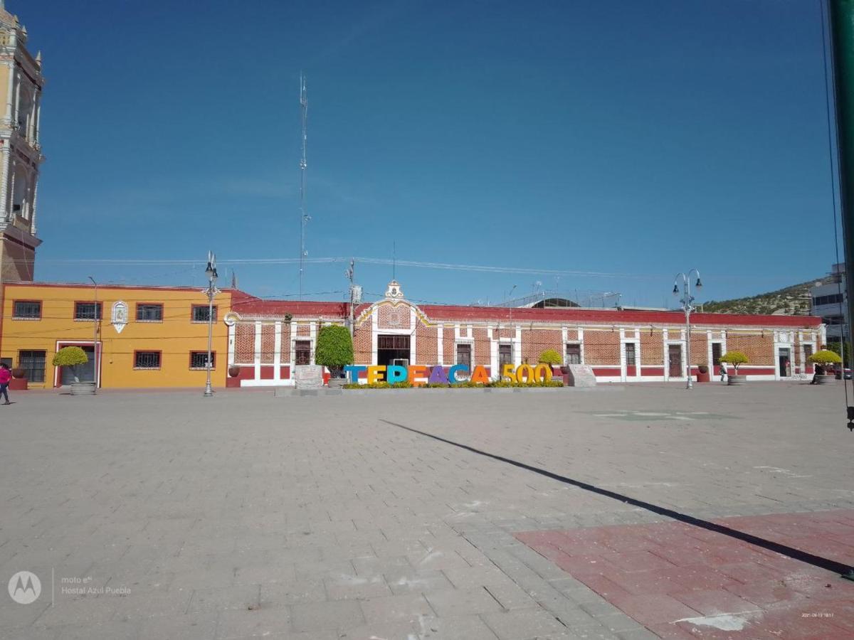 Hostal Azul Puebla Barrio El Alto Luaran gambar