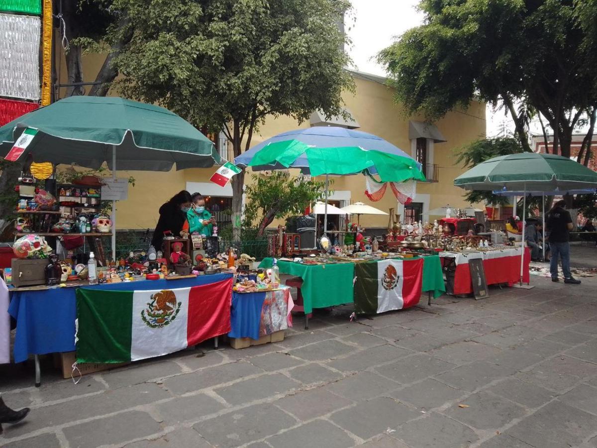 Hostal Azul Puebla Barrio El Alto Luaran gambar