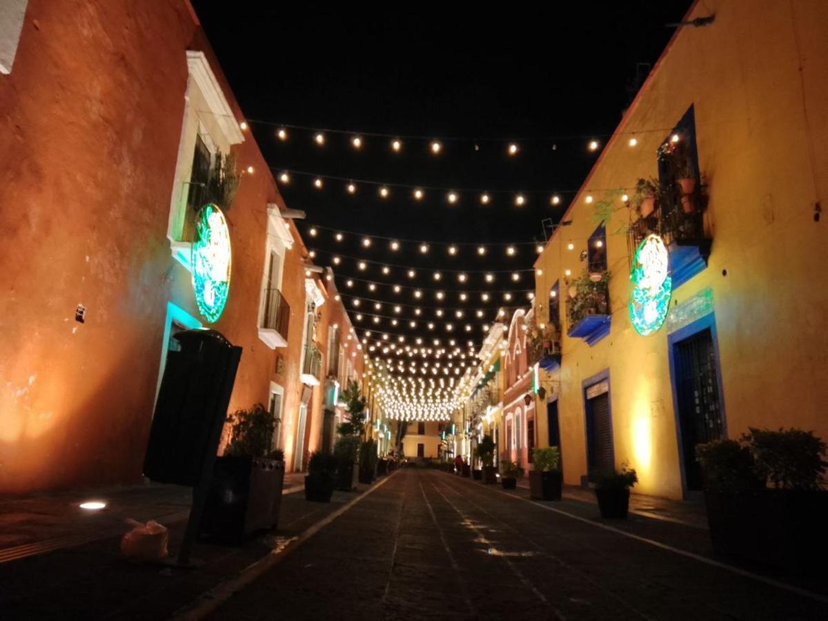 Hostal Azul Puebla Barrio El Alto Luaran gambar