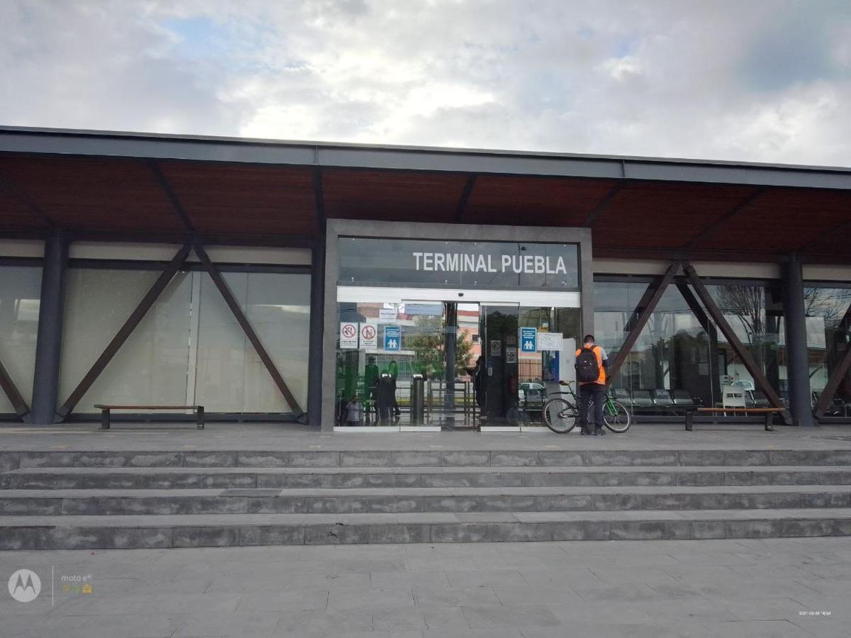 Hostal Azul Puebla Barrio El Alto Luaran gambar