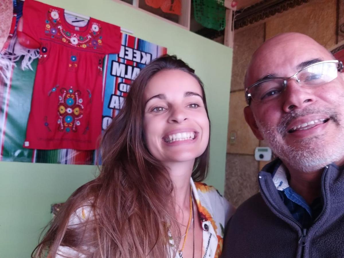 Hostal Azul Puebla Barrio El Alto Luaran gambar